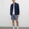 Cheap ⌛ Club Monaco Men Baxter Chambray 7" Shorts Blue 😍 -Club Monaco Online Shop cm 1294890 lifestyle