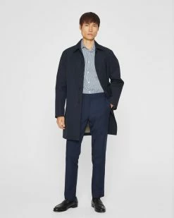 Buy 🎉 Club Monaco Men Modern 👗 Dress Trouser Navy 😉 -Club Monaco Online Shop cm 1294904 alternate3