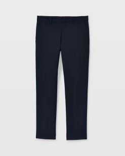 Buy 🎉 Club Monaco Men Modern 👗 Dress Trouser Navy 😉 -Club Monaco Online Shop cm 1294904 alternate4