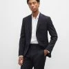 Promo 🛒 Club Monaco Men Grant Wool Blazer Navy 🛒 -Club Monaco Online Shop cm 1294926 lifestyle