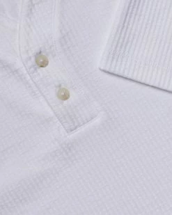Cheap 🤩 Club Monaco Men Split Neck Polo Blanc De Blanc 🥰 -Club Monaco Online Shop cm 1346015 alternate3