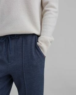 New 🔔 Club Monaco Men Scuba Pant Navy Multi ✨ -Club Monaco Online Shop cm 1395245 alternate2