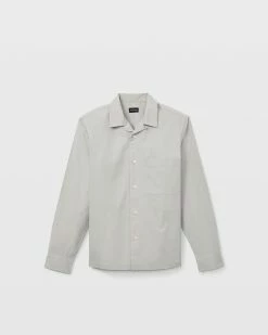 Cheapest 🌟 Club Monaco Men Long Sleeve Spring Workshirt Grey 😀 -Club Monaco Online Shop cm 1406962 alternate2