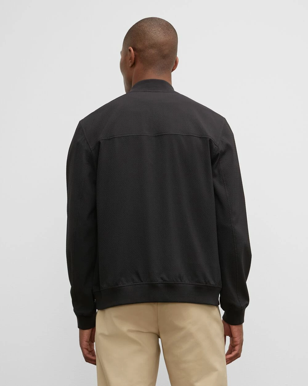 Deals 🛒 Club Monaco Men Mesh Bomber Jacket Caviar 🔔 3 Deals 🛒 Club Monaco Men Mesh Bomber Jacket Caviar 🔔 - Image 2