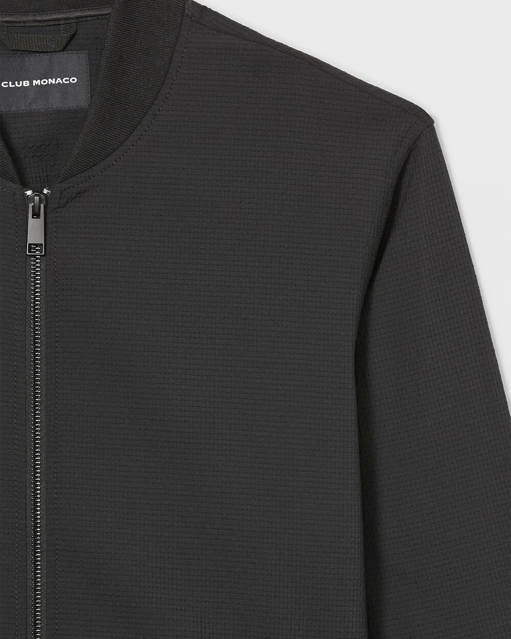 Deals 🛒 Club Monaco Men Mesh Bomber Jacket Caviar 🔔 5 Deals 🛒 Club Monaco Men Mesh Bomber Jacket Caviar 🔔 - Image 4