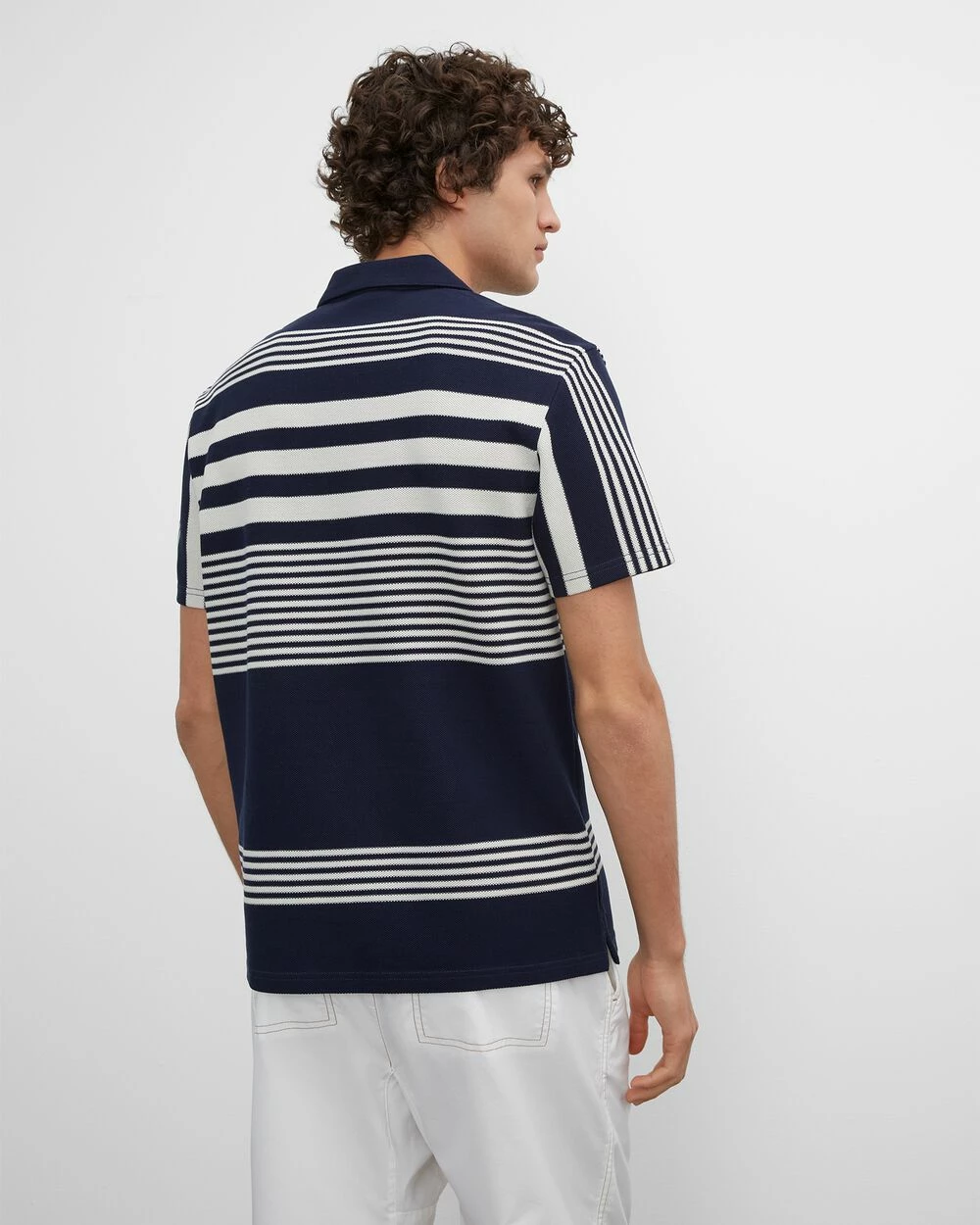 Top 10 ๐ Club Monaco Men Block Stripe Polo Navy ๐ 4 Top 10 ๐ Club Monaco Men Block Stripe Polo Navy ๐ - Image 2