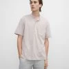 Hot Sale 🛒 Club Monaco Men Short Sleeve Stripe Popover 👕 Shirt White Stri 😀 -Club Monaco Online Shop cm 1419560 lifestyle