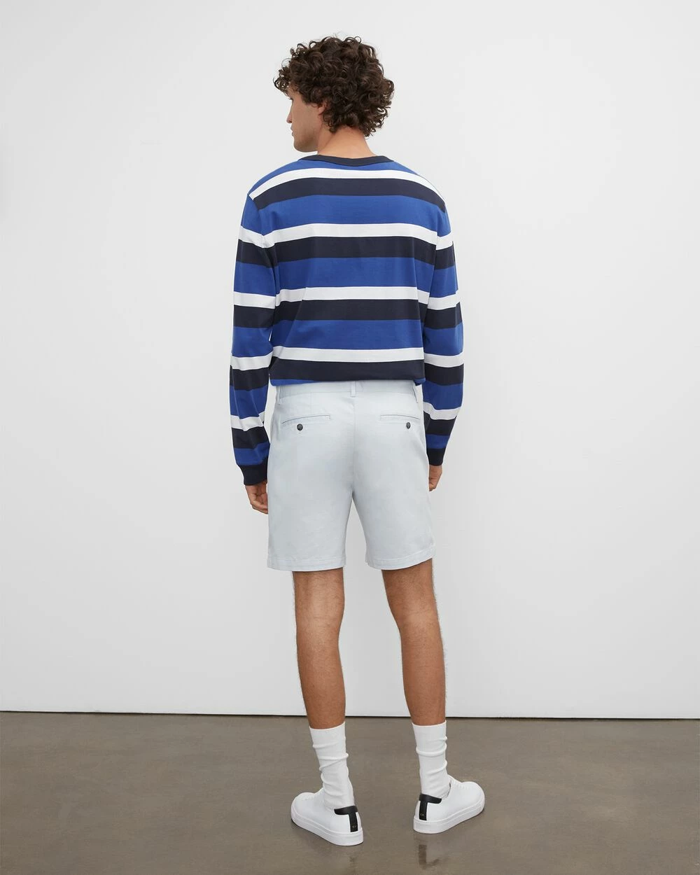 Best deal ⌛ Club Monaco Men Baxter Textured 7" Shorts Pale Blue ⭐ 4 Best deal ⌛ Club Monaco Men Baxter Textured 7" Shorts Pale Blue ⭐ - Image 2