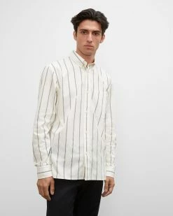 Brand new ๐งจ Club Monaco Men Long Sleeve Pinstripe Poplin ๐ Shirt Egret ๐ 10 Brand new ๐งจ Club Monaco Men Long Sleeve Pinstripe Poplin ๐ Shirt Egret ๐ -Club Monaco Online Shop cm 1426613 alternate2