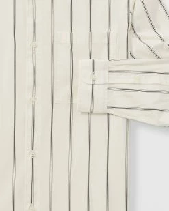 Brand new ๐งจ Club Monaco Men Long Sleeve Pinstripe Poplin ๐ Shirt Egret ๐ 12 Brand new ๐งจ Club Monaco Men Long Sleeve Pinstripe Poplin ๐ Shirt Egret ๐ -Club Monaco Online Shop cm 1426613 alternate5