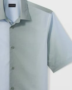 Wholesale 🎁 Club Monaco Men Short Sleeve Ombré Boxy 👕 Shirt Blue Multi 😉 9 Wholesale 🎁 Club Monaco Men Short Sleeve Ombré Boxy 👕 Shirt Blue Multi 😉 -Club Monaco Online Shop cm 1426615 alternate5