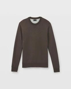 Discount ๐ Club Monaco Men Long Sleeve Double Knit Crew Sweater Black Olive โญ 10 Discount ๐ Club Monaco Men Long Sleeve Double Knit Crew Sweater Black Olive โญ -Club Monaco Online Shop cm 1426627 alternate4