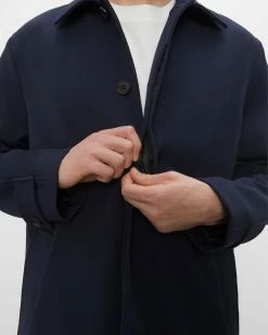 Best deal 😍 Club Monaco Men Mac 🧥 Coat Navy 👍 -Club Monaco Online Shop cm 1431431 alternate3