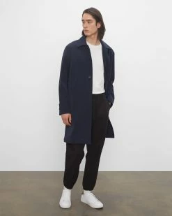 Best deal 😍 Club Monaco Men Mac 🧥 Coat Navy 👍