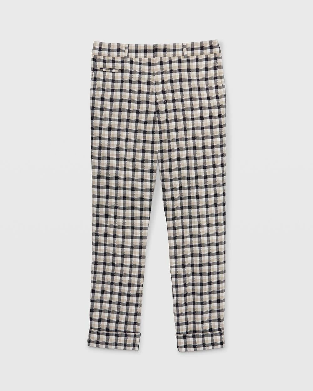 Discount ๐ Club Monaco Men Drainpipe Plaid Pants Blue Multi ๐งจ 6 Discount ๐ Club Monaco Men Drainpipe Plaid Pants Blue Multi ๐งจ - Image 4