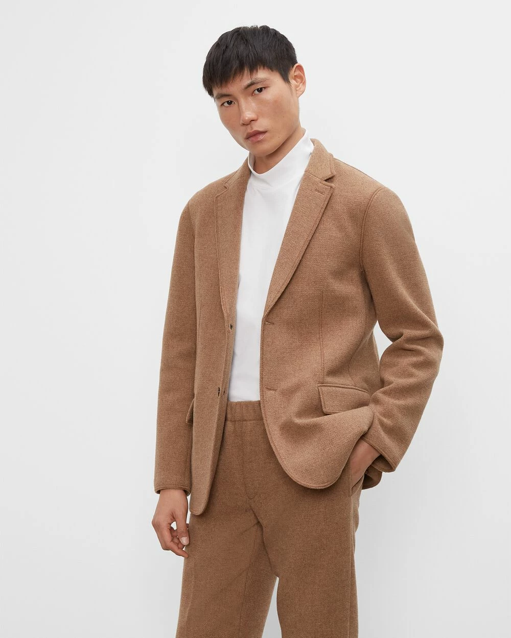 Cheap ๐ Club Monaco Men Fashion Blazer Dark Camel ๐ 3 Cheap ๐ Club Monaco Men Fashion Blazer Dark Camel ๐