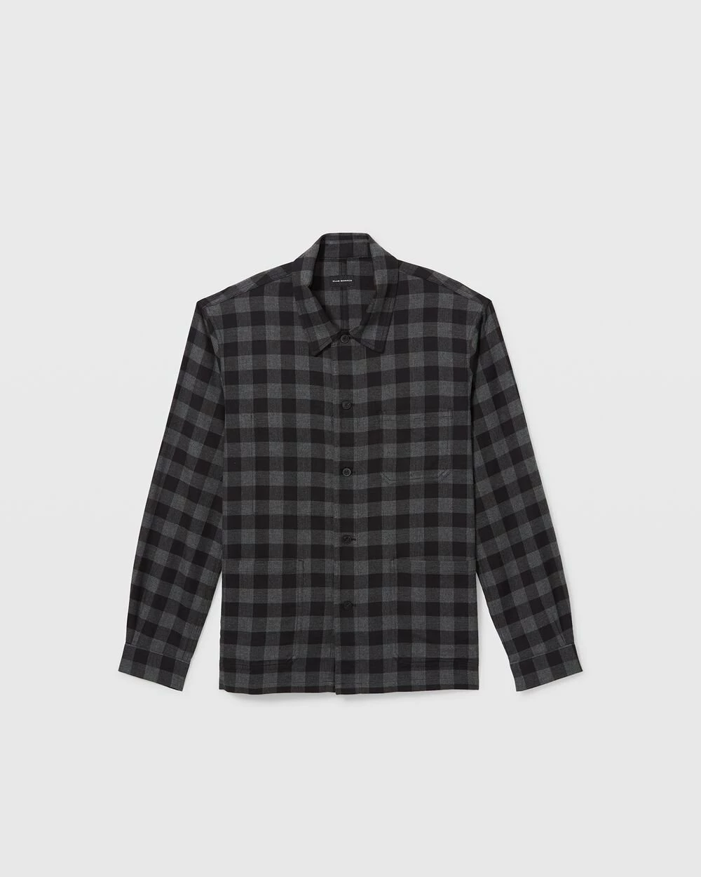Hot Sale π Club Monaco Men Long Sleeve Plaid Flannel Workshirt Grey Multi Check π₯° 6 Hot Sale π Club Monaco Men Long Sleeve Plaid Flannel Workshirt Grey Multi Check π₯° - Image 4