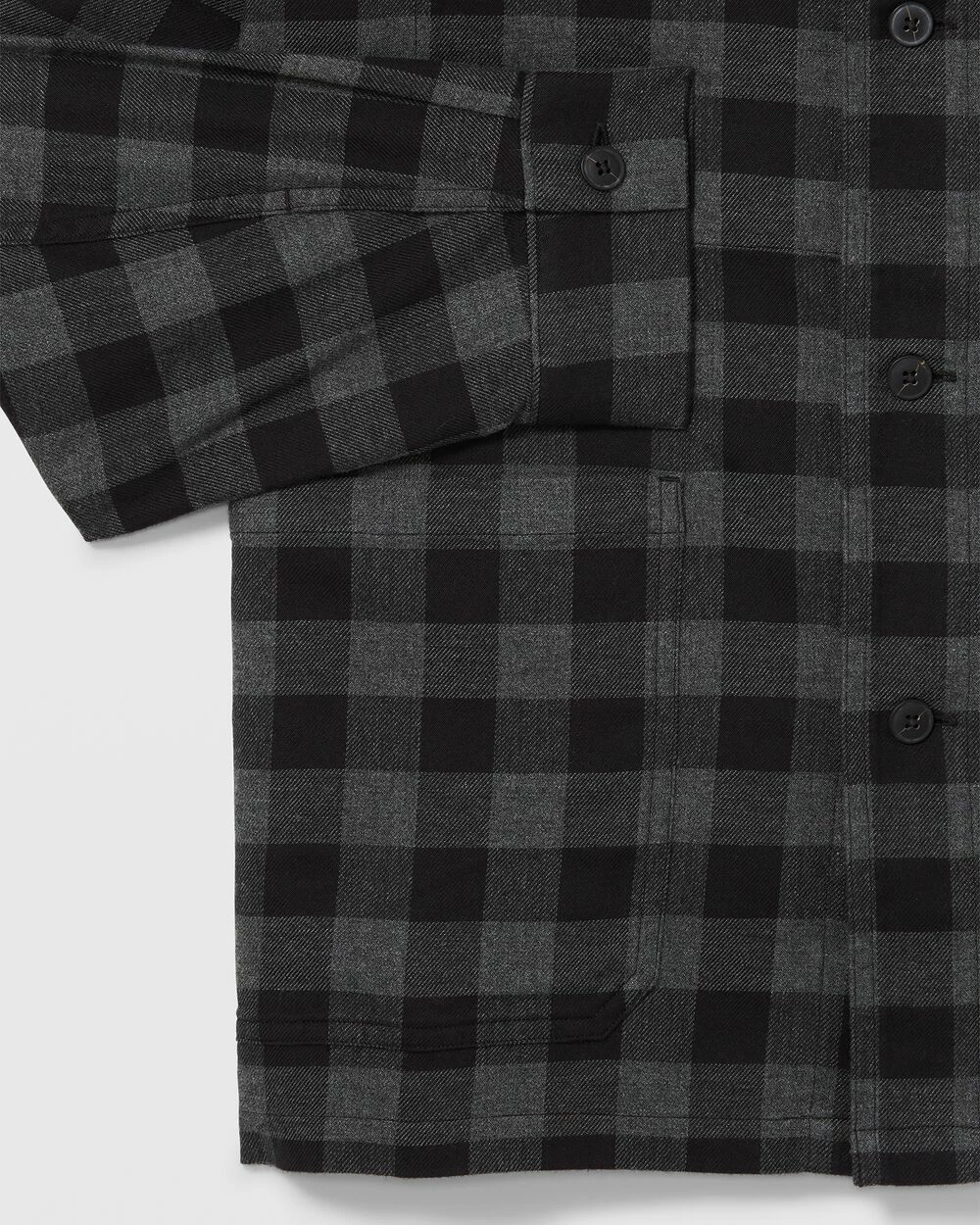 Hot Sale π Club Monaco Men Long Sleeve Plaid Flannel Workshirt Grey Multi Check π₯° 7 Hot Sale π Club Monaco Men Long Sleeve Plaid Flannel Workshirt Grey Multi Check π₯° - Image 5