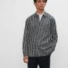 Flash Sale ⭐ Club Monaco Men Long Sleeve Check Standard 👕 Shirt Black Multi 😀 -Club Monaco Online Shop cm 1432385 lifestyle