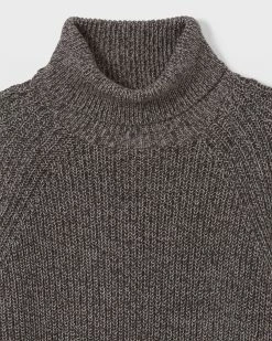 Cheapest ✔️ Club Monaco Men Marled Rib Turtleneck Black Multi 🧨 -Club Monaco Online Shop cm 1434657 alternate5