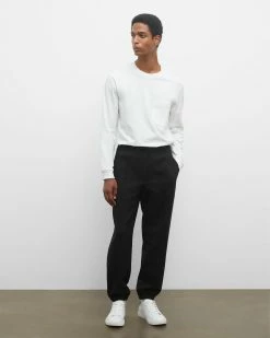 Hot Sale 😀 Club Monaco Men Tech Jogger Black 🔔 -Club Monaco Online Shop cm 1443567 alternate2