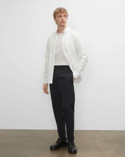 Top 10 ⌛ Club Monaco Men Elasticated Trousers Black 🌟 -Club Monaco Online Shop cm 1444709 alternate3