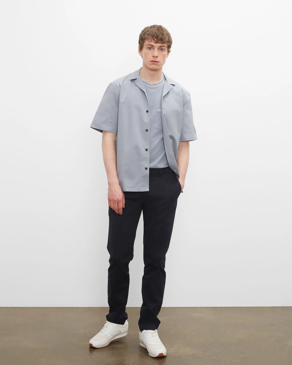 Best reviews of ๐ Club Monaco Men Short Sleeve Uniform ๐ Shirt Grey Blue ๐ 6 Best reviews of ๐ Club Monaco Men Short Sleeve Uniform ๐ Shirt Grey Blue ๐ - Image 4