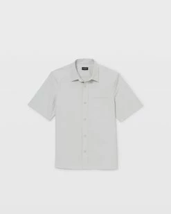 Outlet โค๏ธ Club Monaco Men Short Sleeve Ripstop ๐ Shirt Grey ๐ 9 Outlet โค๏ธ Club Monaco Men Short Sleeve Ripstop ๐ Shirt Grey ๐ -Club Monaco Online Shop cm 1447583 alternate4