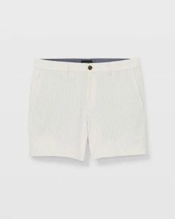 Cheapest 🧨 Club Monaco Men Jax Seersucker 5" Shorts Alfalfa Multi ✨ -Club Monaco Online Shop cm 1447596 alternate4
