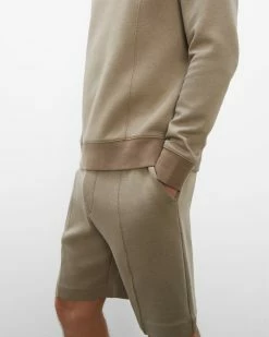 Best Sale ✔️ Club Monaco Men Scuba Shorts Taupe/Taupe 😉 -Club Monaco Online Shop cm 1447599 alternate2