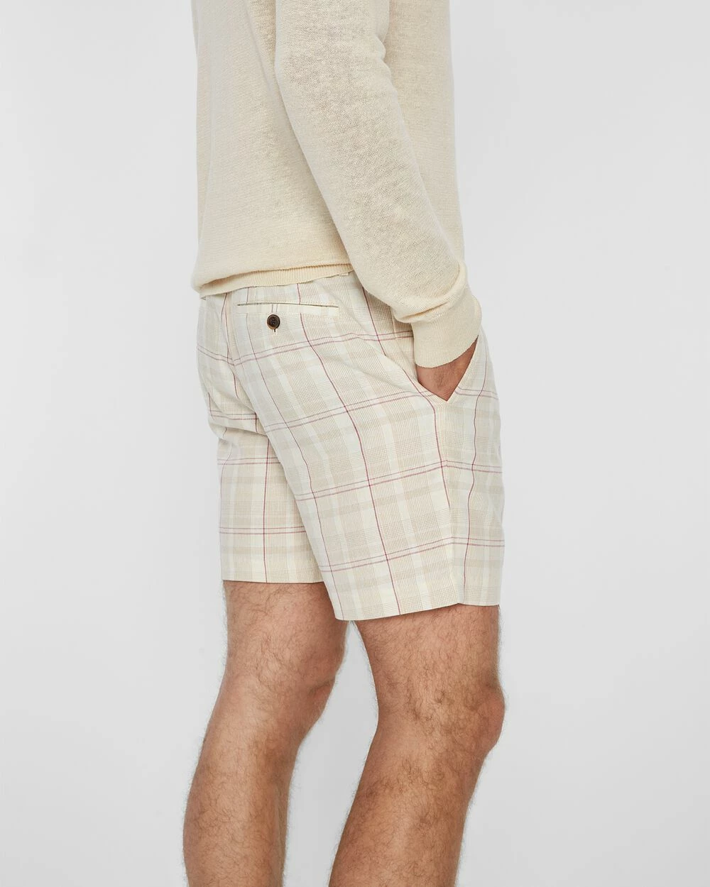 Hot Sale ๐ Club Monaco Men Baxter Plaid 7" Shorts Yellow Multi ๐ 5 Hot Sale ๐ Club Monaco Men Baxter Plaid 7" Shorts Yellow Multi ๐ - Image 3