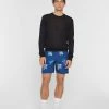 Best deal 🎉 Club Monaco Men Allover Print Athletic Shorts Navy Multi ✨ -Club Monaco Online Shop cm 1451714 lifestyle