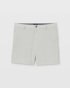 Cheap 😉 Club Monaco Men Baxter Chambray 7" Shorts Grey 👏 -Club Monaco Online Shop cm 1451716 alternate4