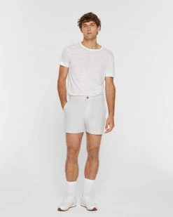 New 🌟 Club Monaco Men Jax Chambray 5" Shorts Metal Grey ⭐ -Club Monaco Online Shop cm 1451719 alternate3