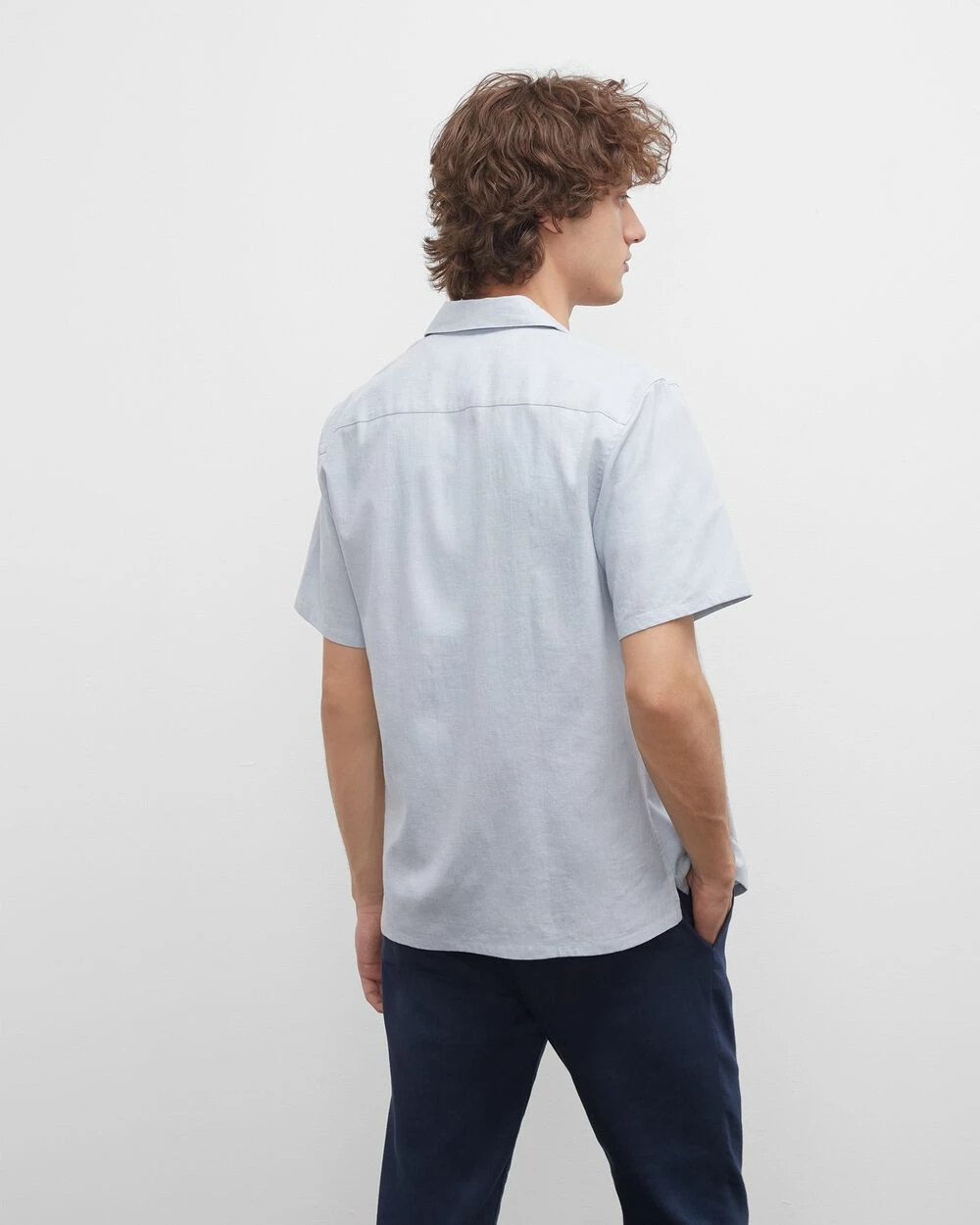 Top 10 ๐ Club Monaco Men Short Sleeve Linen ๐ Shirt Light Blue ๐ฅฐ 4 Top 10 ๐ Club Monaco Men Short Sleeve Linen ๐ Shirt Light Blue ๐ฅฐ - Image 2