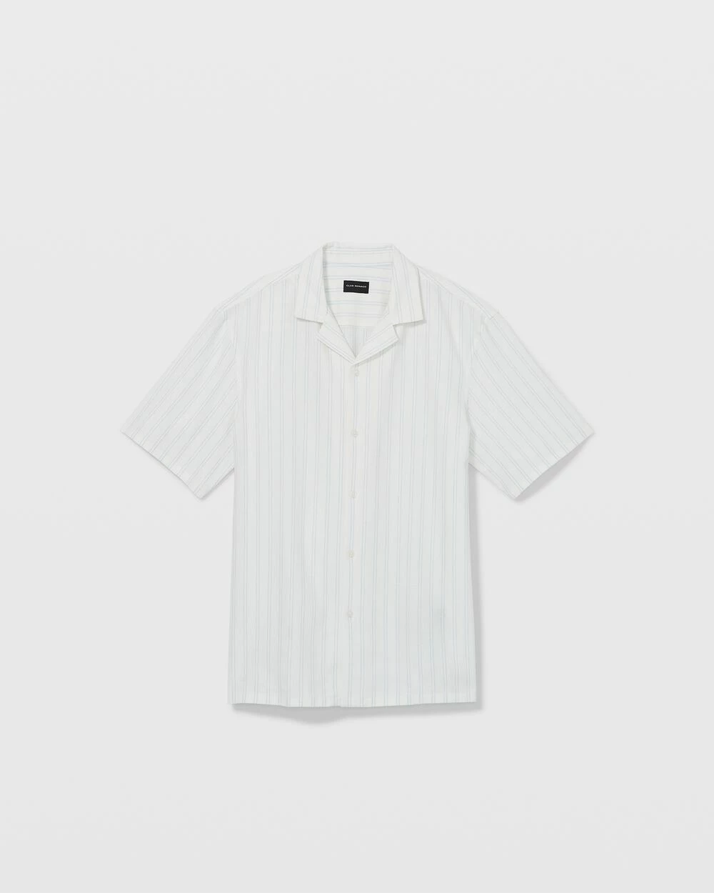 New ๐ฅ Club Monaco Men Short Sleeve Thin Stripe Linen ๐ Shirt White ๐ 6 New ๐ฅ Club Monaco Men Short Sleeve Thin Stripe Linen ๐ Shirt White ๐ - Image 4