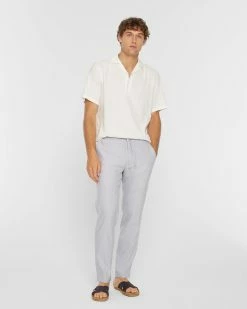 Buy 🎁 Club Monaco Men Beach Pants Grey Heather 🌟