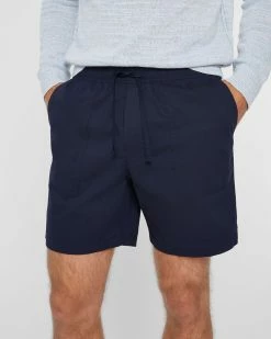 New โญ Club Monaco Men Utility Shorts Navy ๐ 8 New โญ Club Monaco Men Utility Shorts Navy ๐ -Club Monaco Online Shop cm 1451815 alternate2
