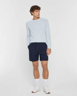 New โญ Club Monaco Men Utility Shorts Navy ๐
