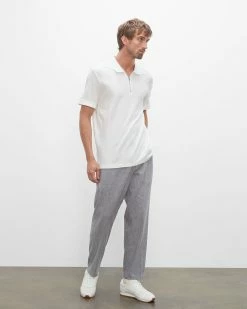 Deals ⭐ Club Monaco Men Mesh Zip Polo White 😍 10 Deals ⭐ Club Monaco Men Mesh Zip Polo White 😍 -Club Monaco Online Shop cm 1451840 alternate3