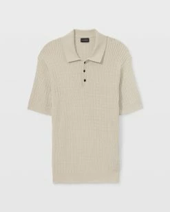 Promo ๐ฏ Club Monaco Men Short Sleeve Cable Polo Lt Grey ๐งจ 8 Promo ๐ฏ Club Monaco Men Short Sleeve Cable Polo Lt Grey ๐งจ -Club Monaco Online Shop cm 1451853 alternate4