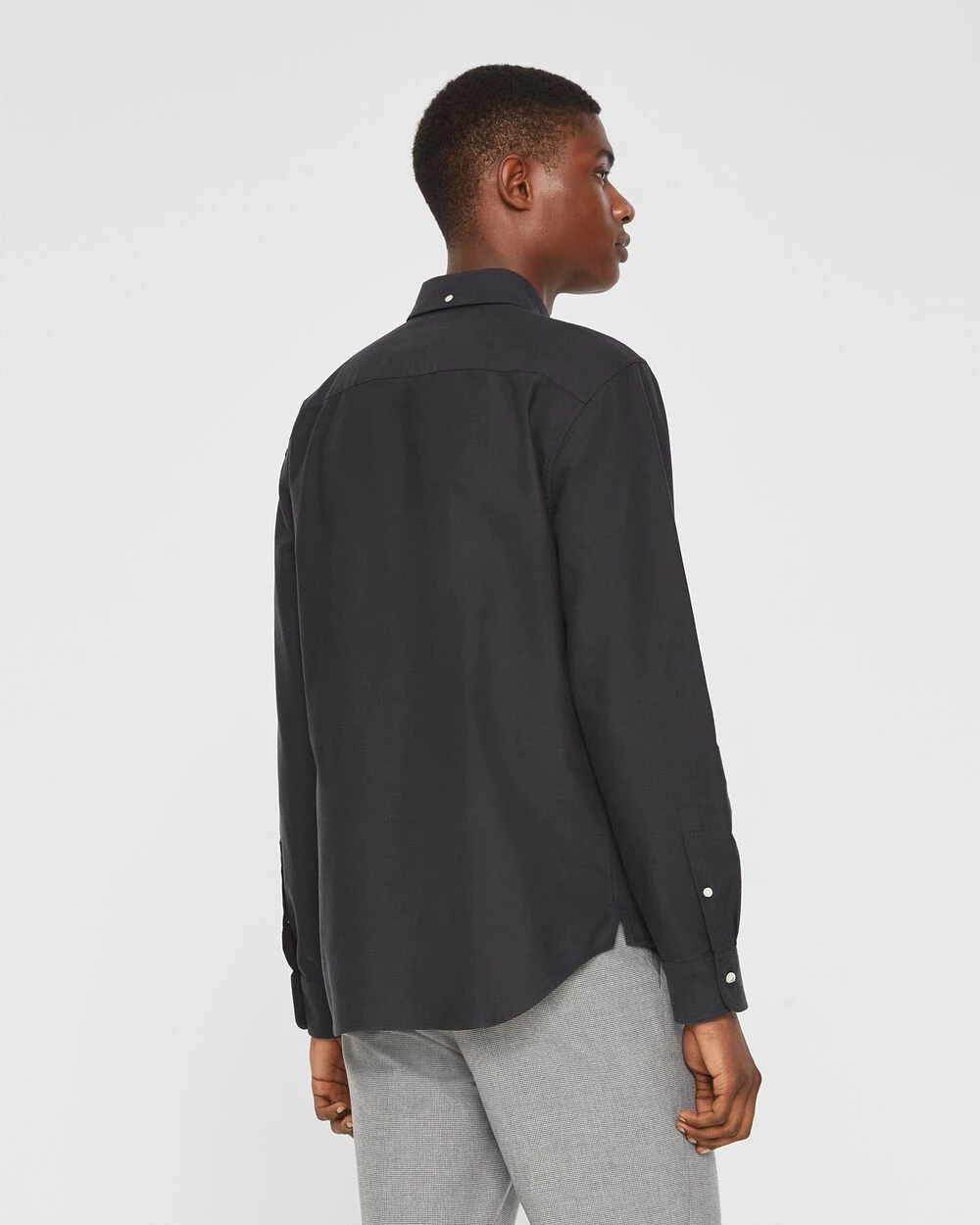 Best Sale ๐งจ Club Monaco Men Long Sleeve Oxford ๐ Shirt Caviar ๐ 4 Best Sale ๐งจ Club Monaco Men Long Sleeve Oxford ๐ Shirt Caviar ๐ - Image 2