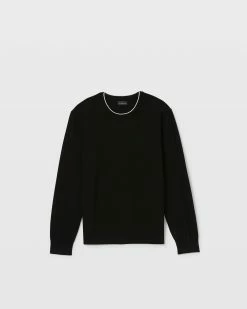 Brand new 🔔 Club Monaco Men Long Sleeve Tech Crew Black Multi ⭐ -Club Monaco Online Shop cm 1462468 alternate4