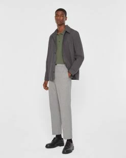 Promo 🎉 Club Monaco Men Lightweight Chore Jacket Black Multi 💯 -Club Monaco Online Shop cm 1462477 alternate3