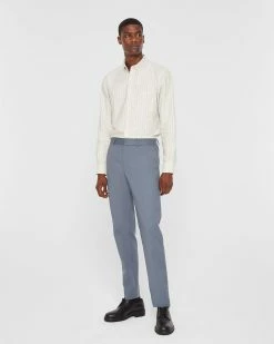 Flash Sale ❤️ Club Monaco Men Modern 👗 Dress Trouser Stormy Blue ❤️ -Club Monaco Online Shop cm 1462480 alternate3