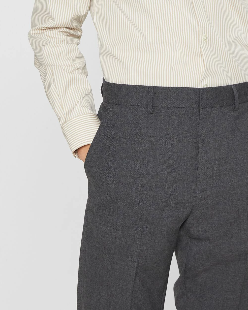 Promo 🌟 Club Monaco Men Signature Suit Pants Medium Grey 🌟 4 Promo 🌟 Club Monaco Men Signature Suit Pants Medium Grey 🌟 - Image 3