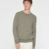 Hot Sale 👏 Club Monaco Men Long Sleeve Cashmere Crew Sweater Olive Heather ❤️ 2 Hot Sale 👏 Club Monaco Men Long Sleeve Cashmere Crew Sweater Olive Heather ❤️ -Club Monaco Online Shop cm 1462521 lifestyle