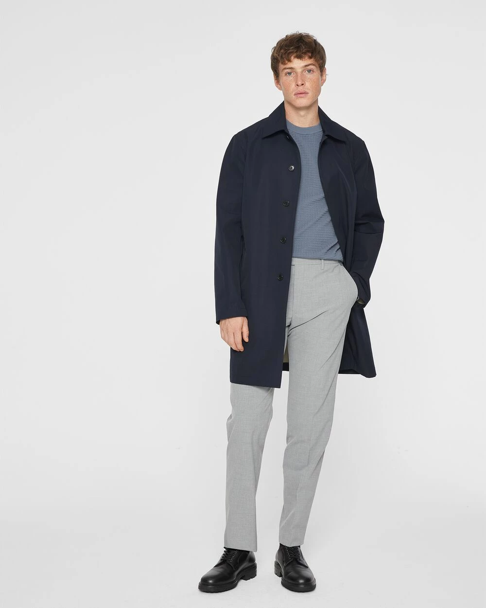 Outlet ๐ Club Monaco Men Grid Long Sleeve Crew Sweater Weathered Blue โ๏ธ 6 Outlet ๐ Club Monaco Men Grid Long Sleeve Crew Sweater Weathered Blue โ๏ธ - Image 4