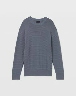 Outlet ๐ Club Monaco Men Grid Long Sleeve Crew Sweater Weathered Blue โ๏ธ 11 Outlet ๐ Club Monaco Men Grid Long Sleeve Crew Sweater Weathered Blue โ๏ธ -Club Monaco Online Shop cm 1462528 alternate4