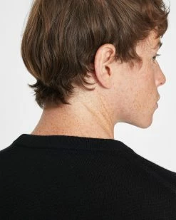 New 😀 Club Monaco Men Merino Wool Crewneck Sweater Black 👍 -Club Monaco Online Shop cm 1462539 alternate2